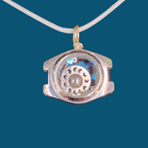 Celestial Eye Watch Pendant Necklace