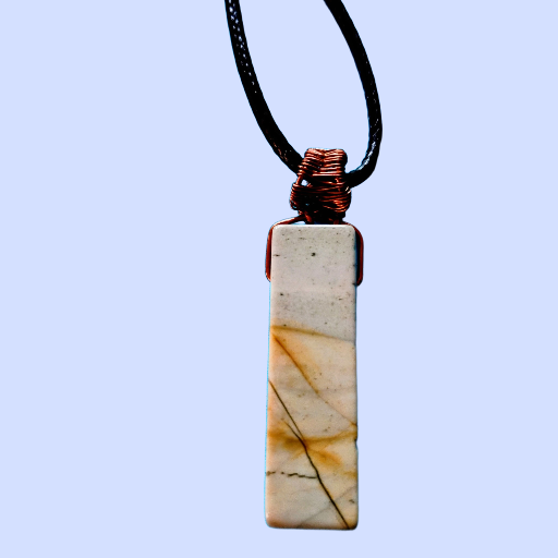 Jasper Pendant Necklace
