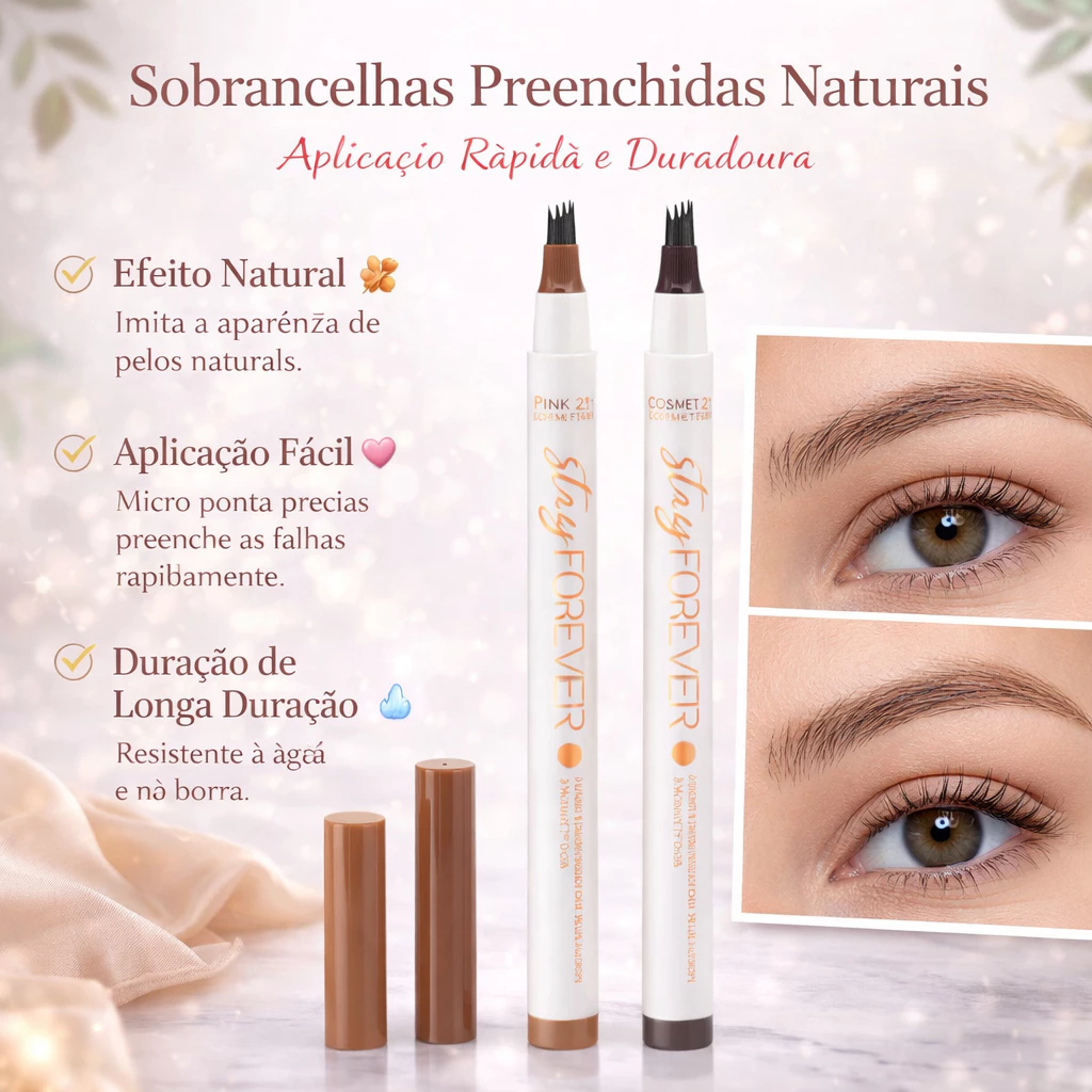 Caneta Delineadora para Sobrancelhas
