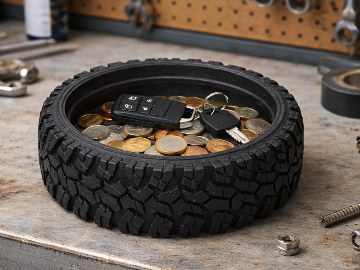 Off-Road Tire Storage Tray