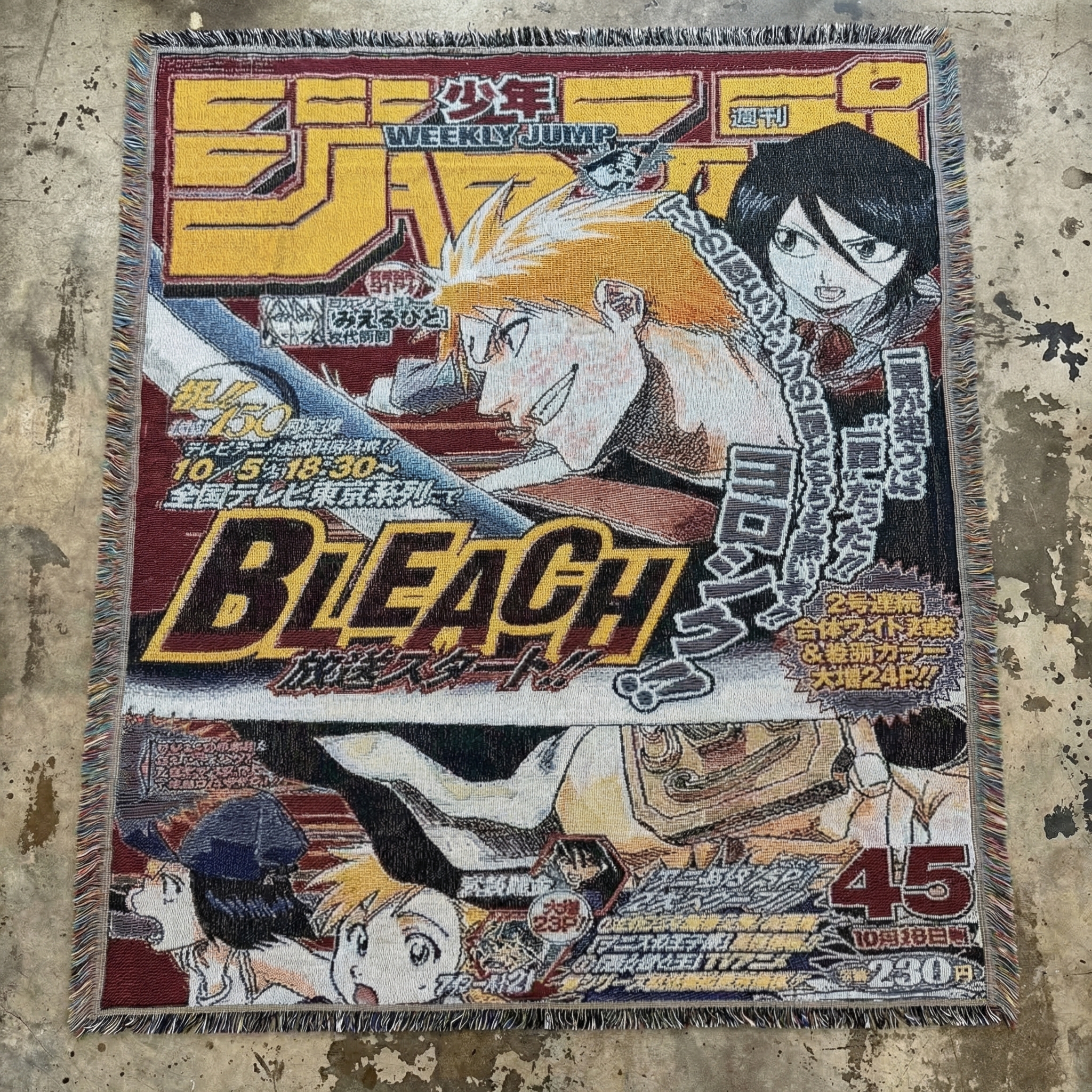 Bleach tapestry #002