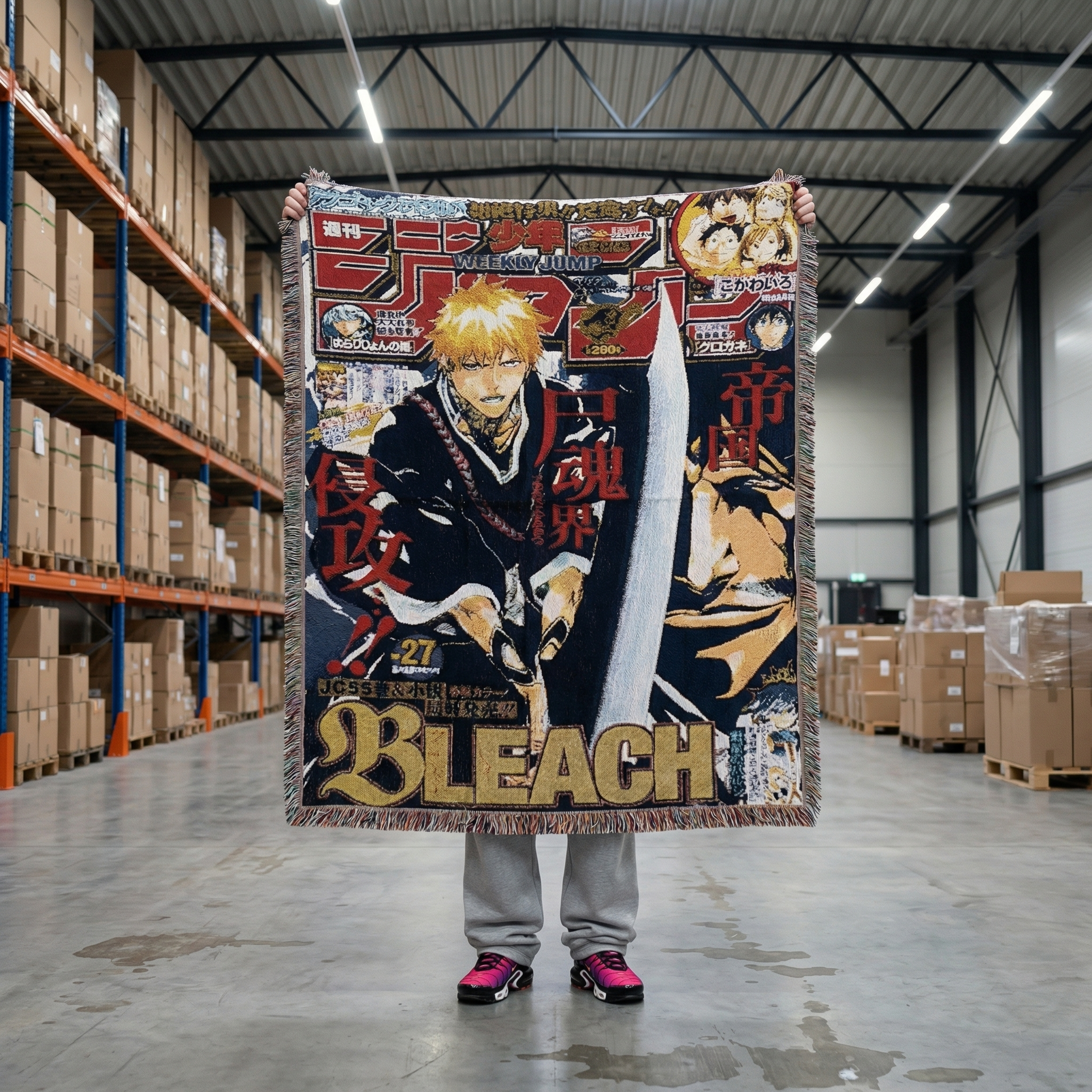 Bleach tapestry #001