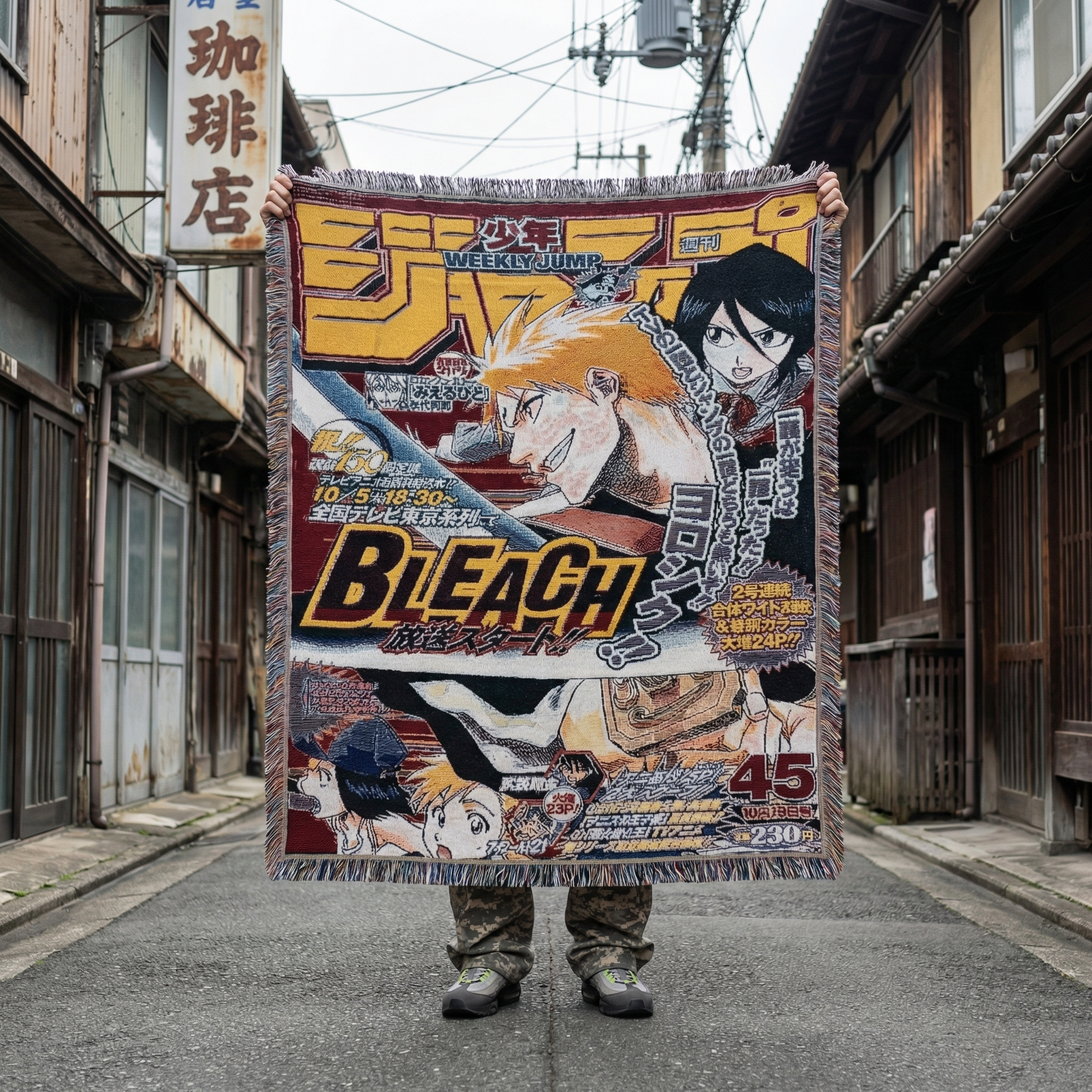 Bleach tapestry #002