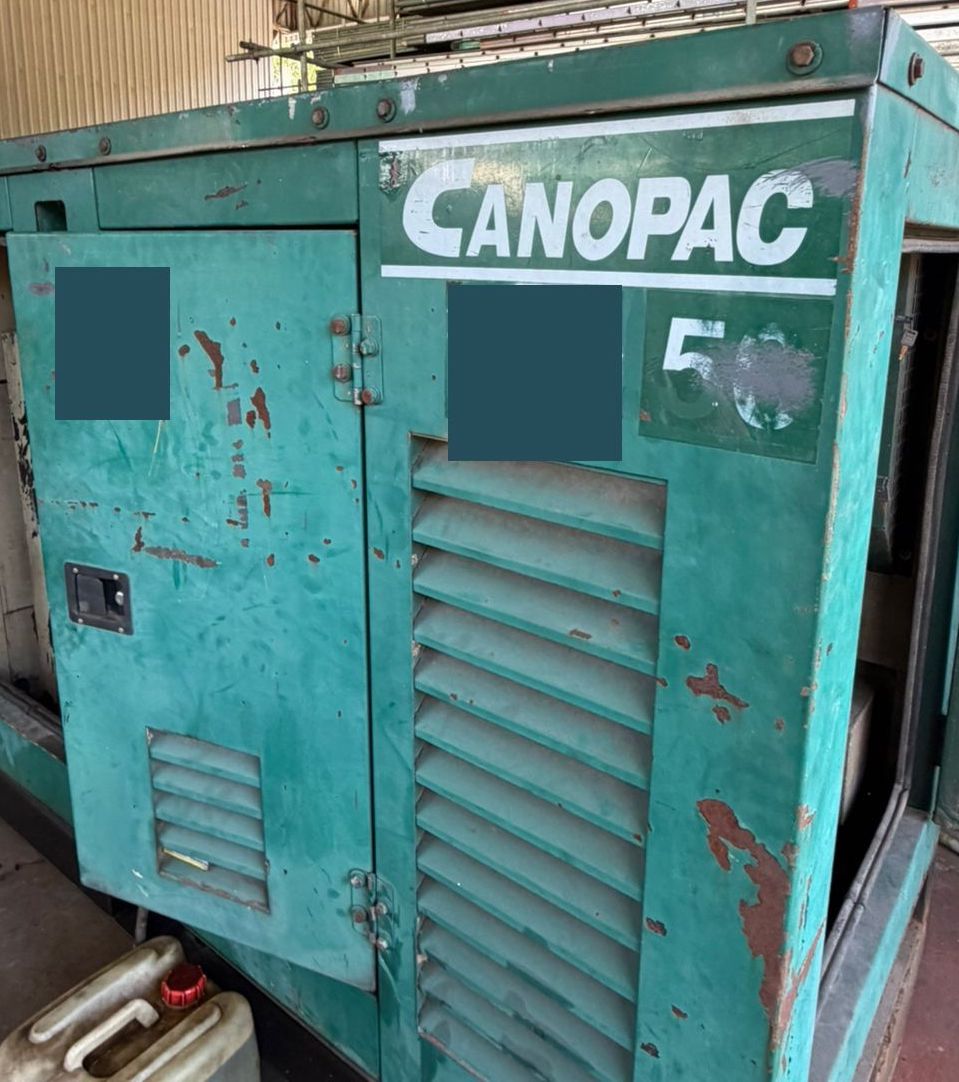 [LOT AUCTION] 50 kVA Cummins 4BTA3.9G Generator (Engine Jammed – Part of 6-Unit Lot)
