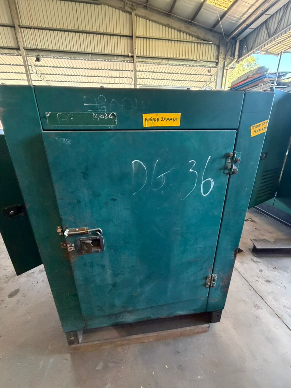[LOT AUCTION] 50 kVA Cummins 4BTA3.9G Generator (Engine Jammed – Part of 6-Unit Lot)