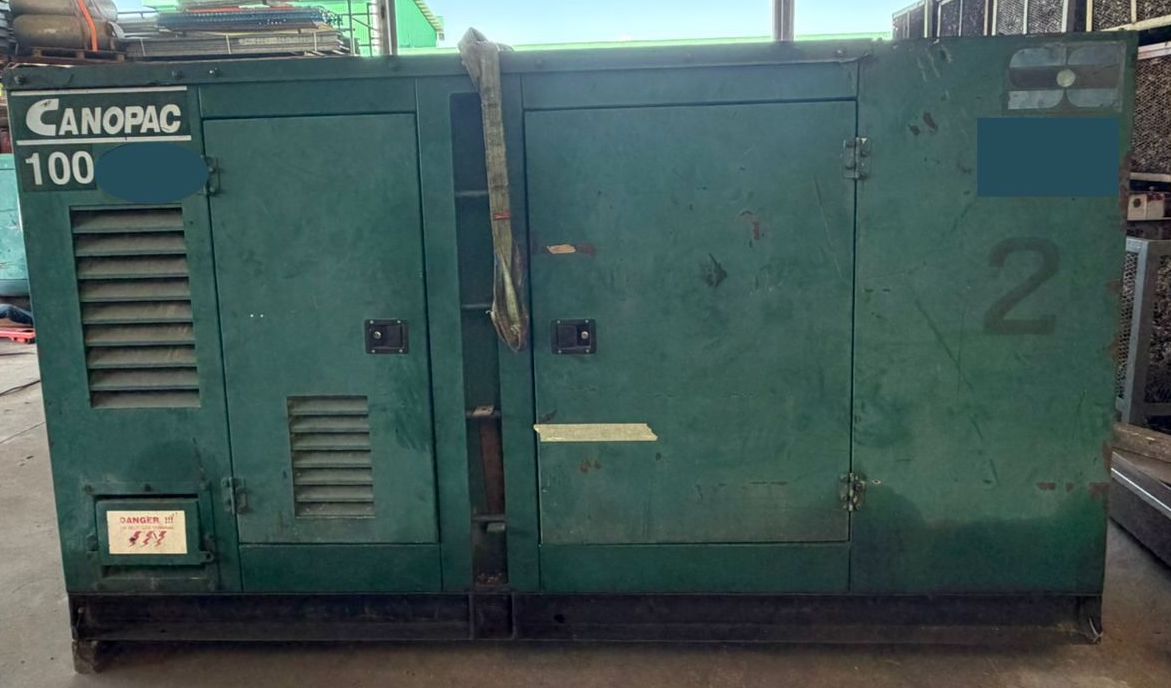 [LOT AUCTION] 100 kVA Cummins 6BTA5.9G Generator (Running – Part of 6-Unit Lot)