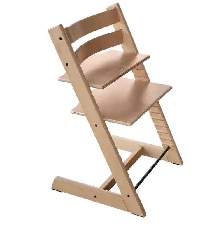 Adjustable Wooden High Chair