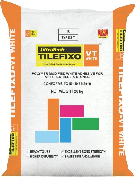 UltraTech TILEFIXO VT White Adhesive