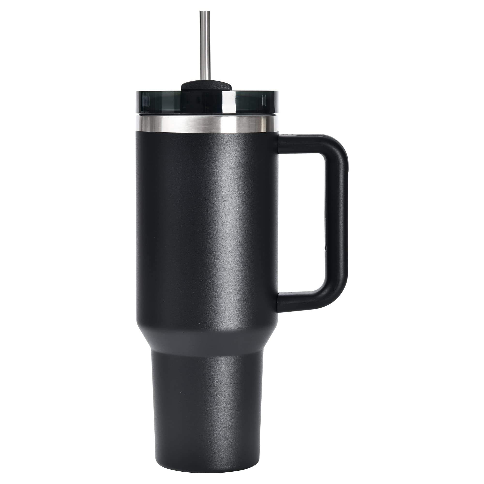 Premium Insulated Coffee Tumbler with Straw