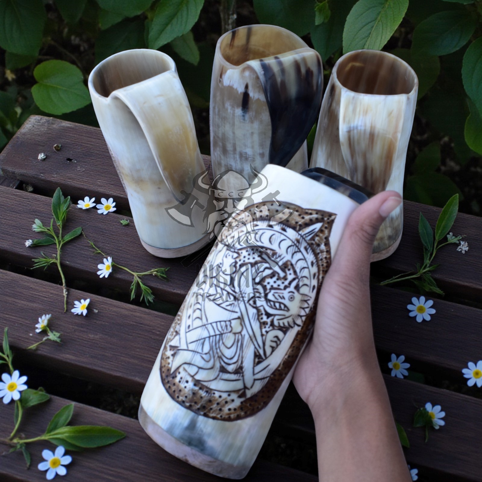 Viking Drinking Horn Mug