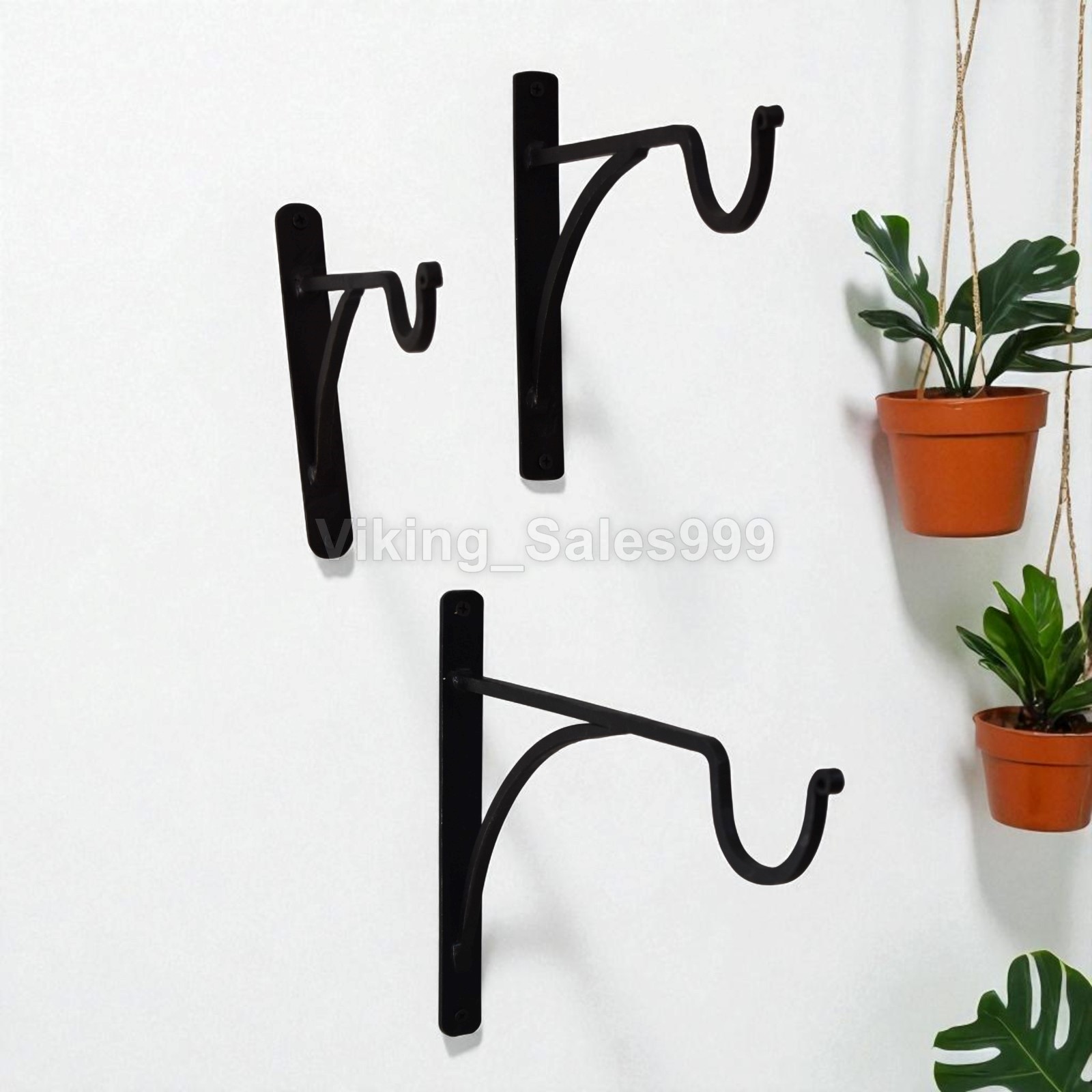 Metal Hanging Plant Brackets