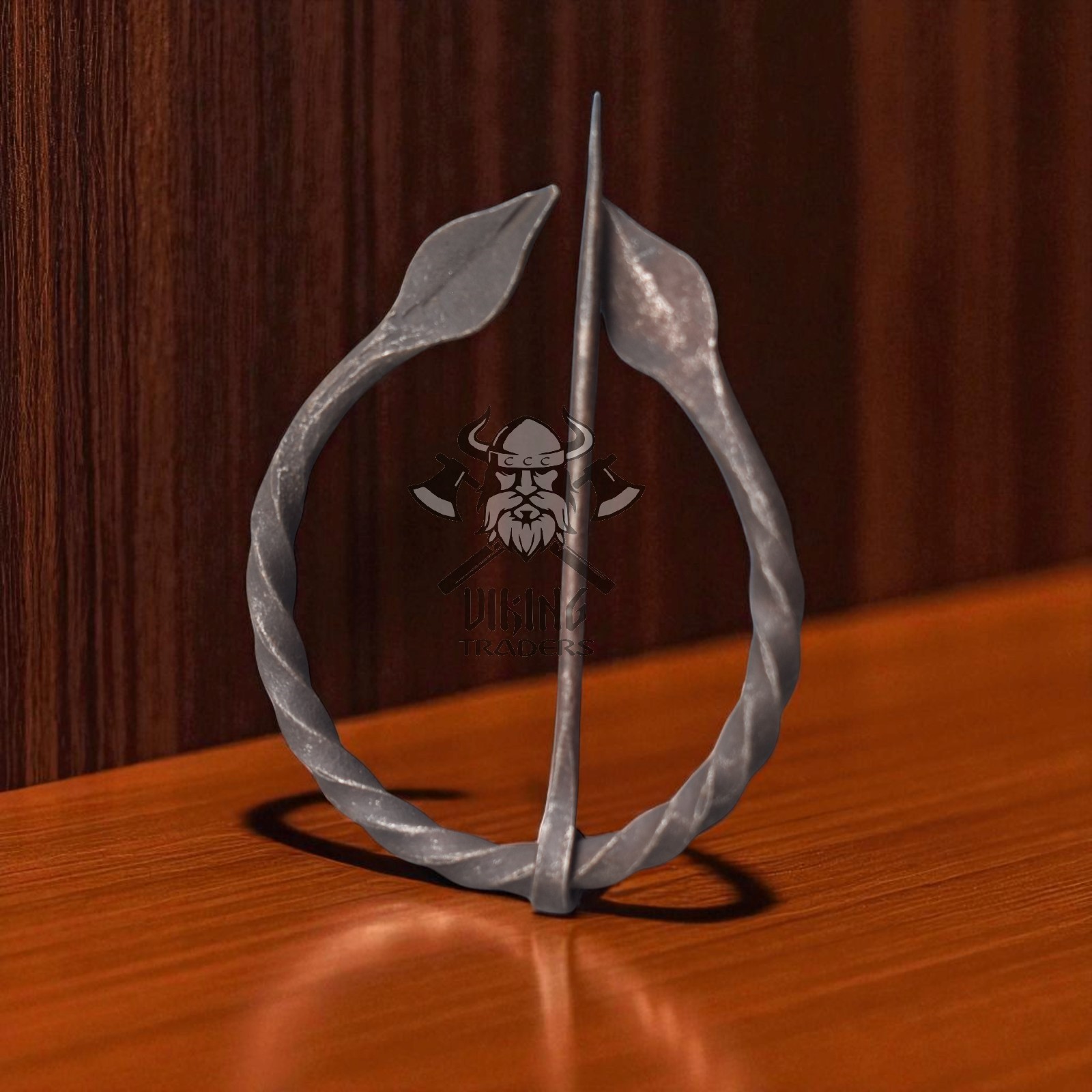 Hand-Forged Viking Brooch
