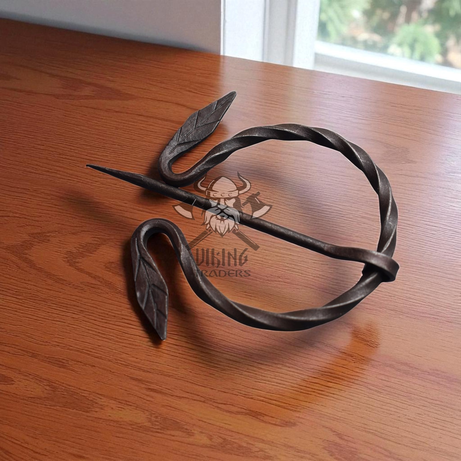 Hand-Forged Viking Brooch