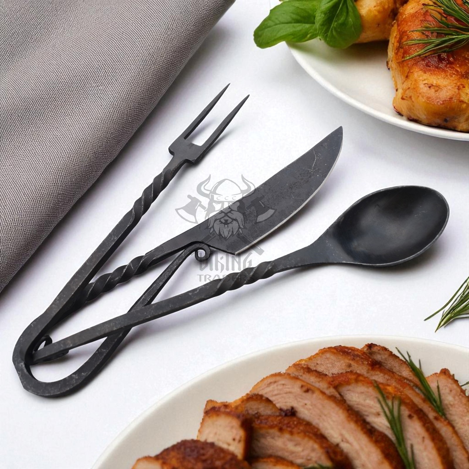 Viking Forged Cutlery Set
