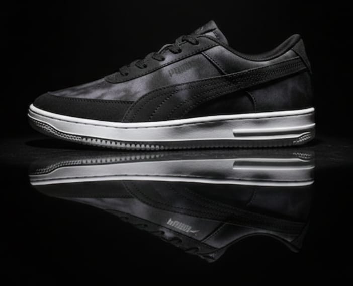 Classic Black Sneakers