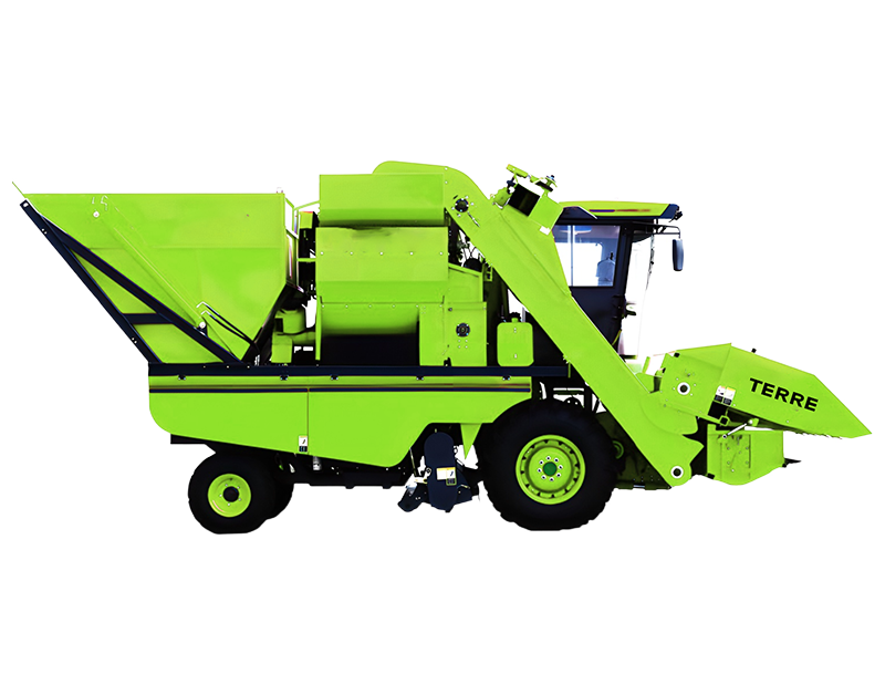 Self-propelled Corn Ear and Stalk Harvester