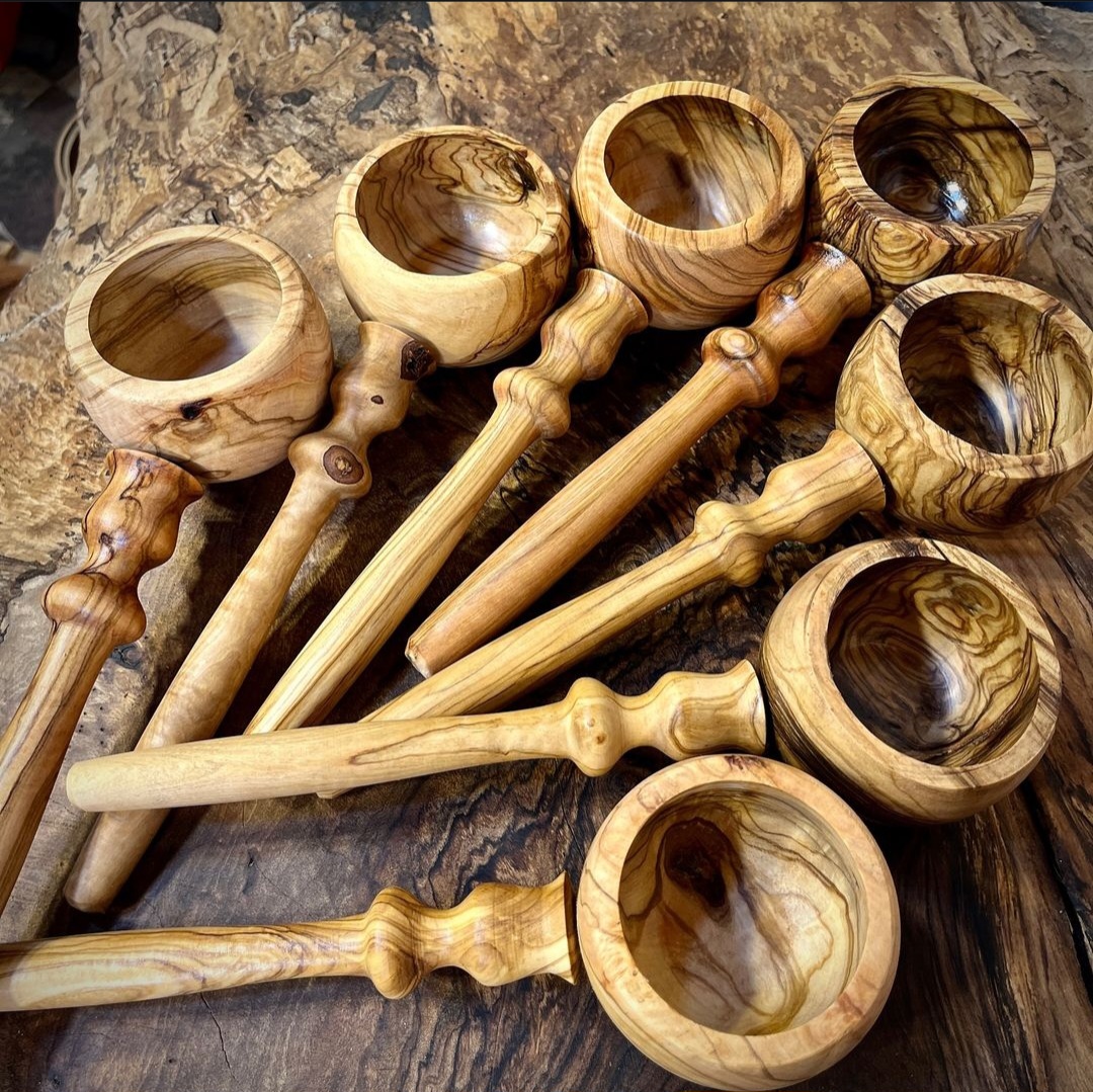 ملاعق خشب زيتون