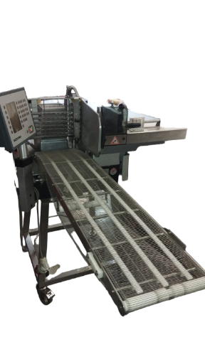 Loncheadora automática con cinta transportadora Bizerba  A 404 FB