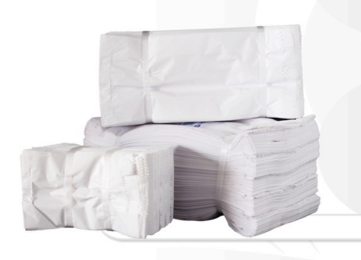 Sacos de papel branco