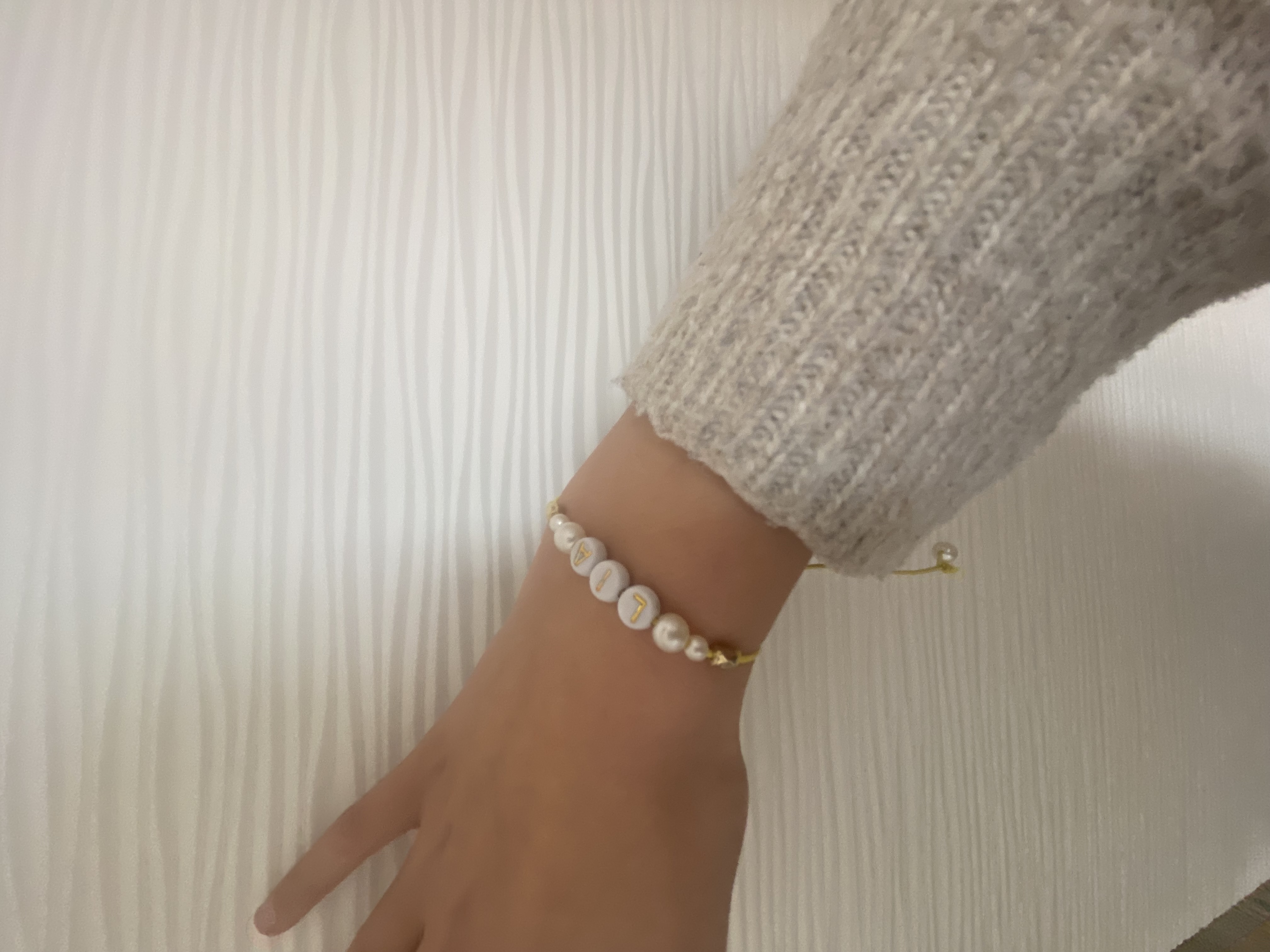 Bracelet coulissant personnalisable 