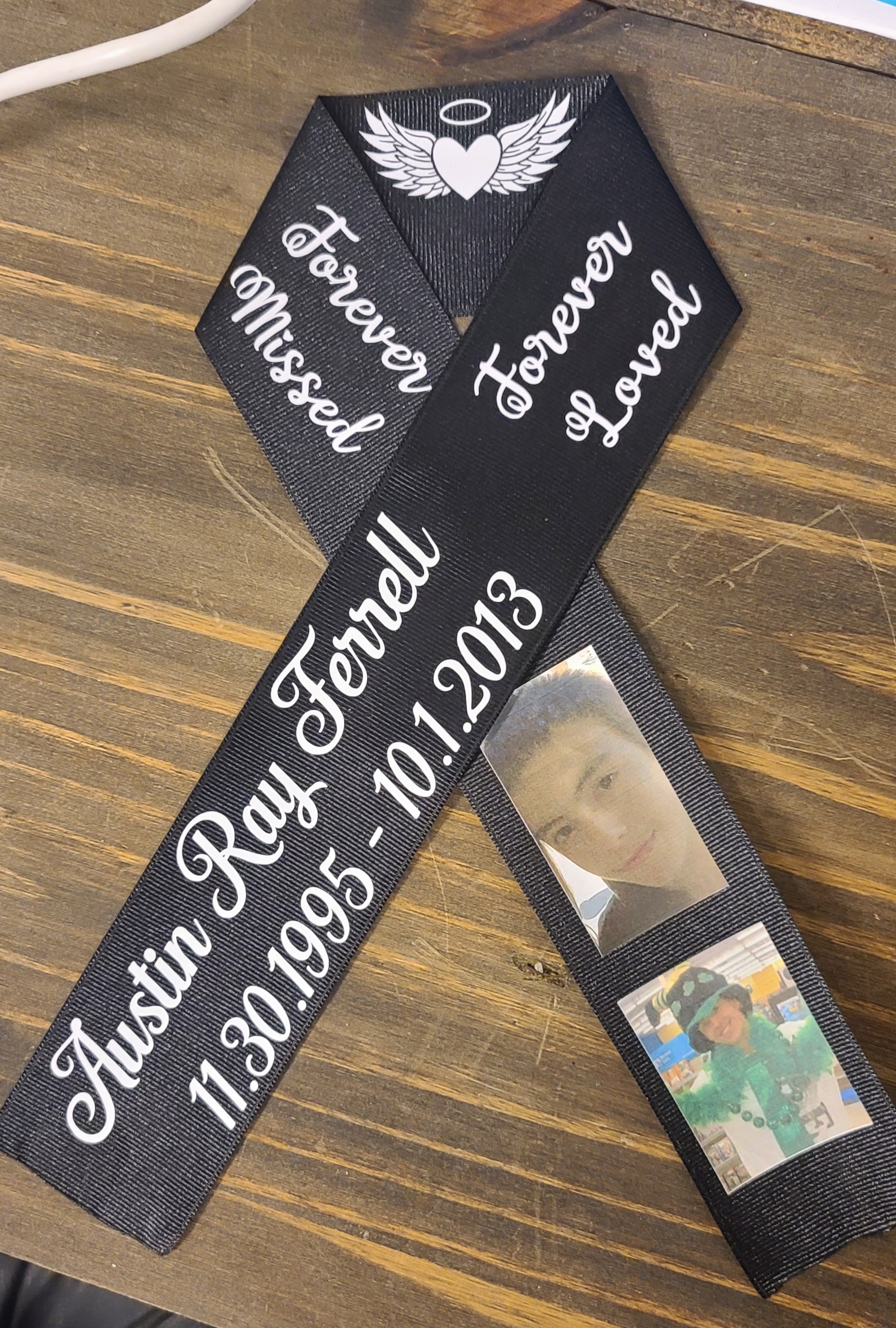 Personalized Memorial Ribbon