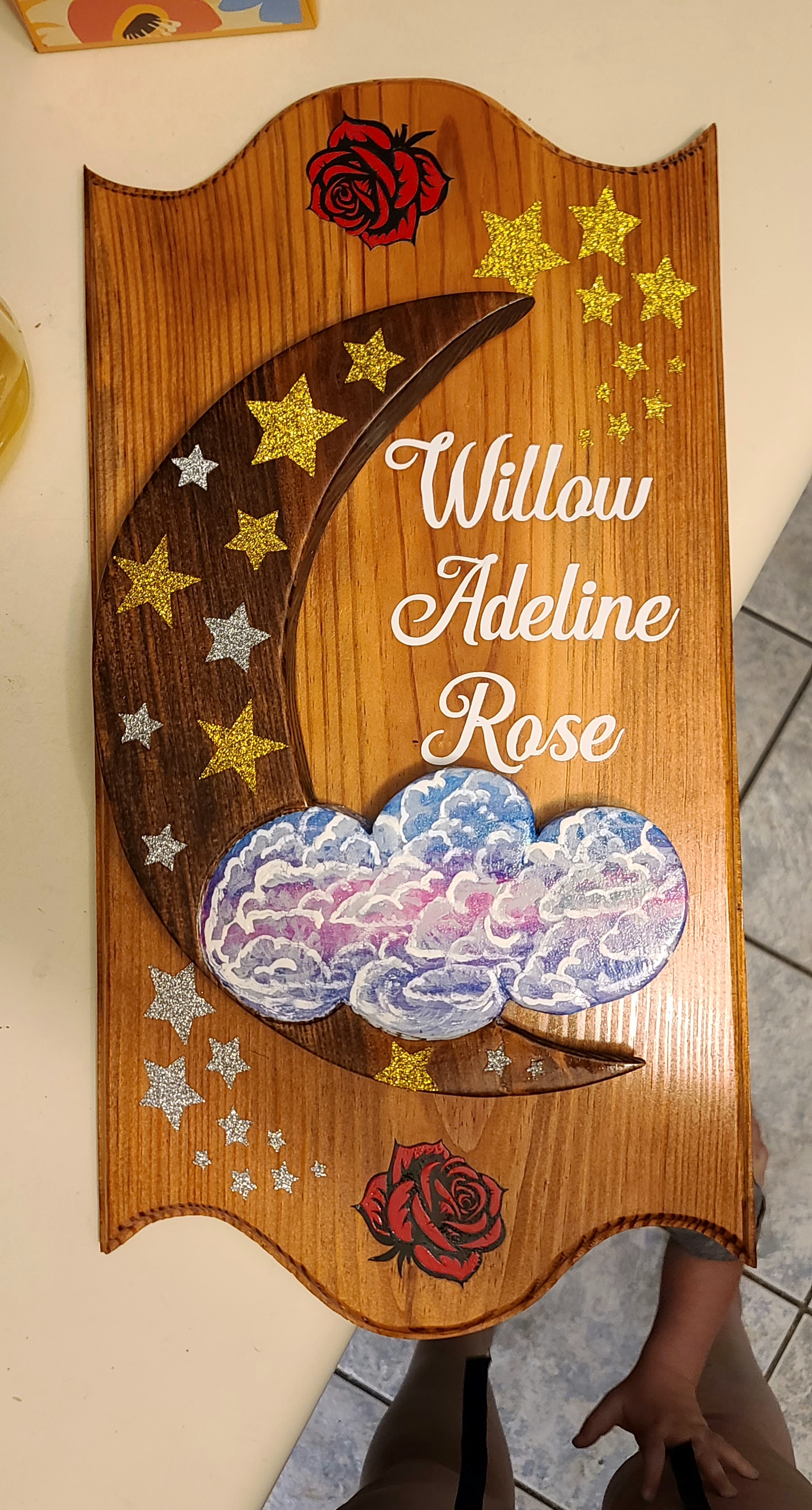 Personalized Wooden Name Plaque