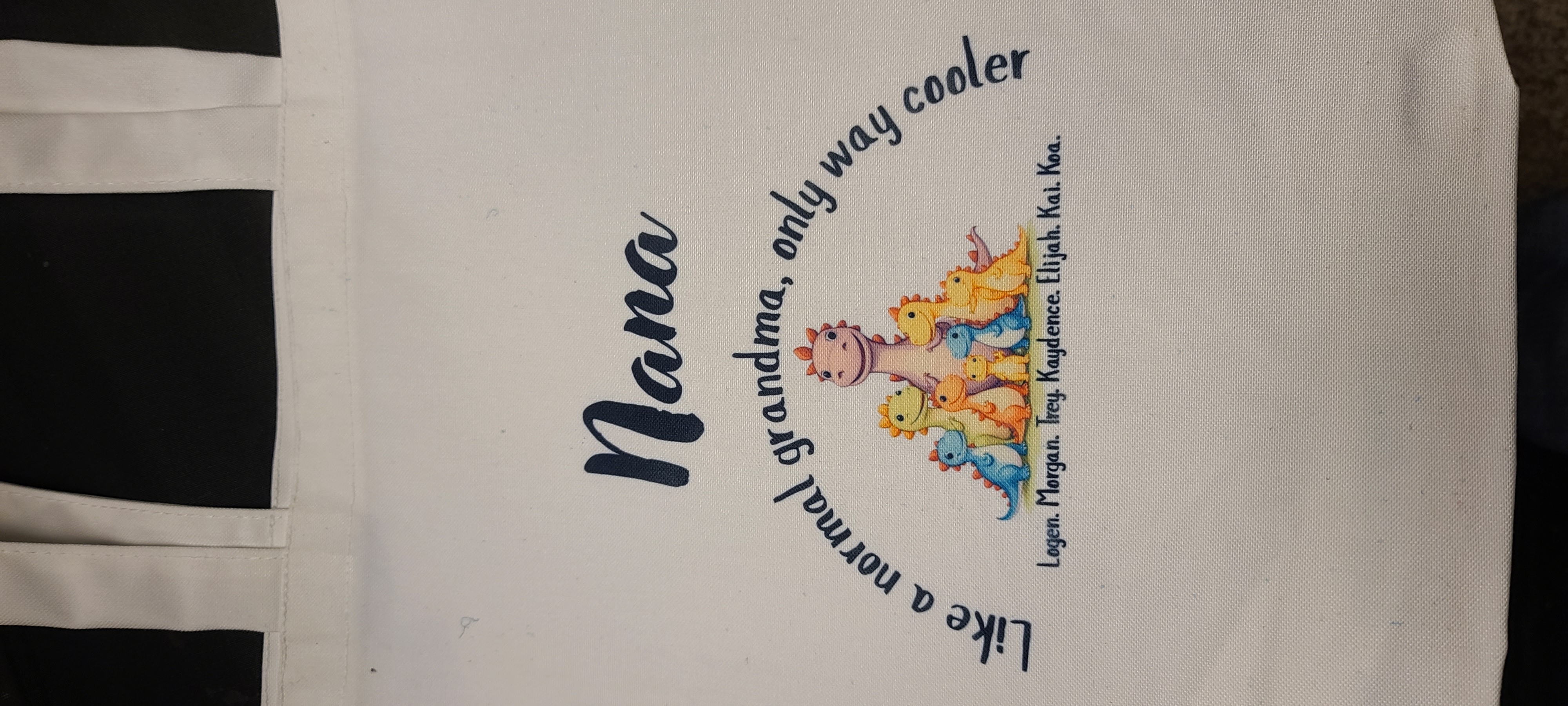 Nana Canvas Tote Bag