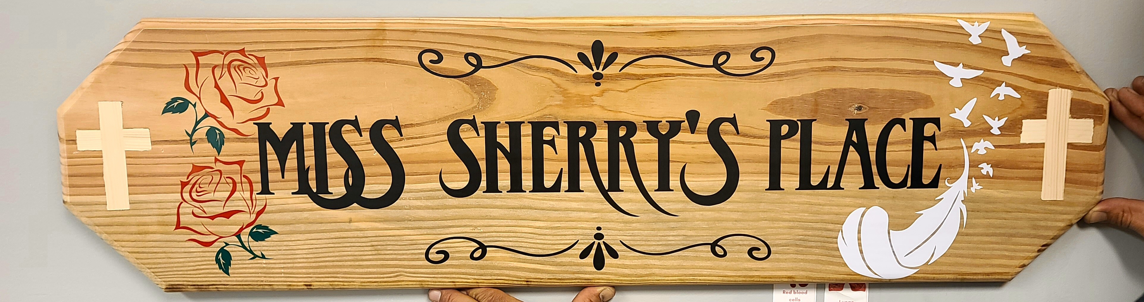 Miss Sherry's PlaceMemorial Wooden Sign