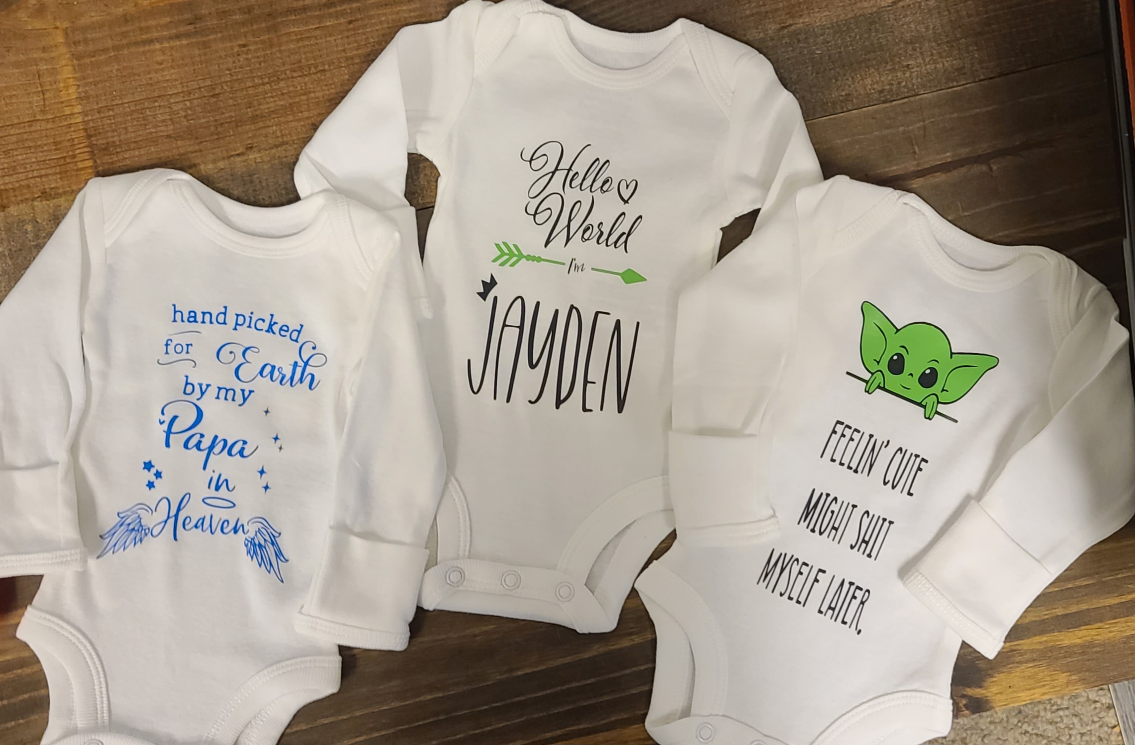Funny Baby Onesie Set