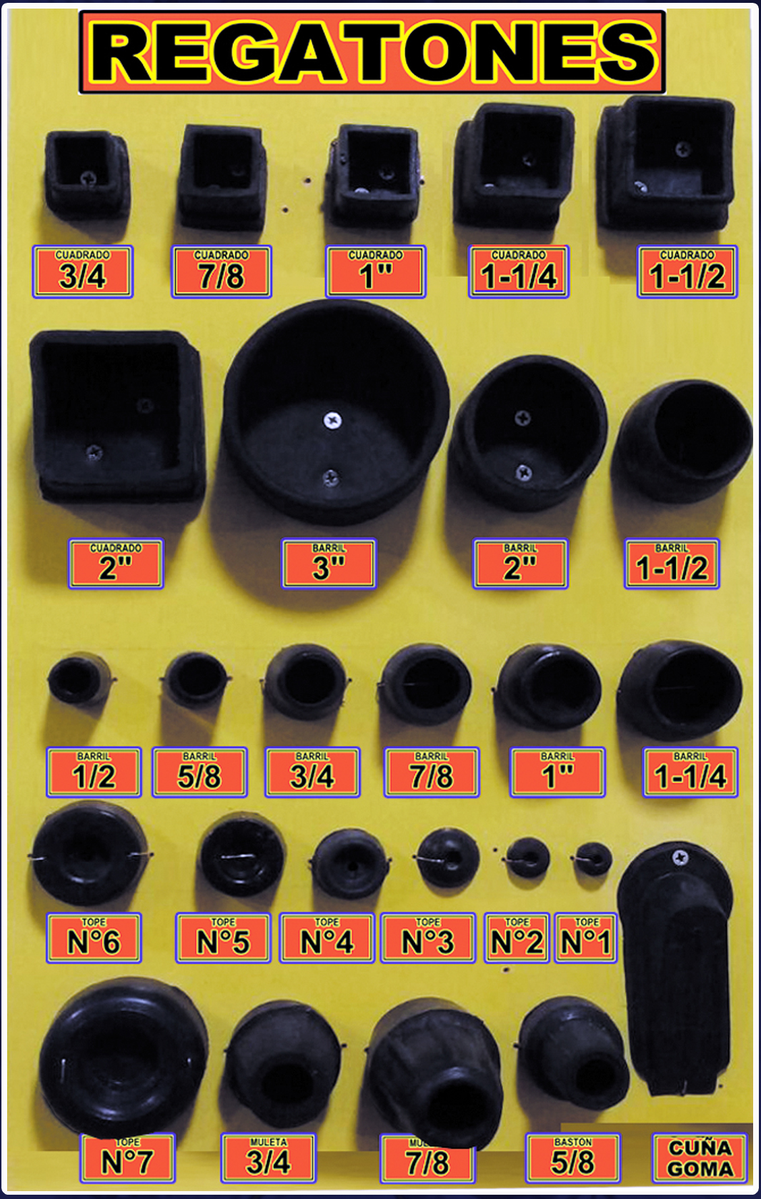 KIT DE REGATONES