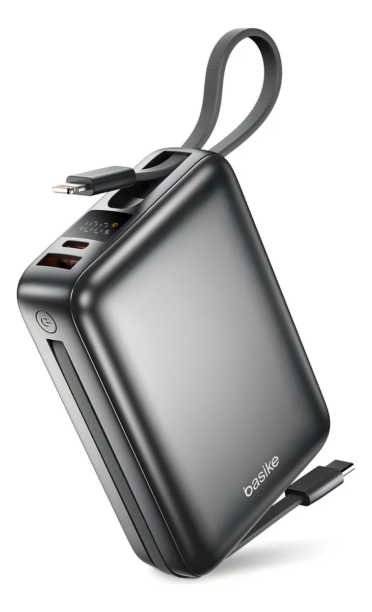 Basike Power Bank 22.5w 20000mah Com Display Carregamento Rápido