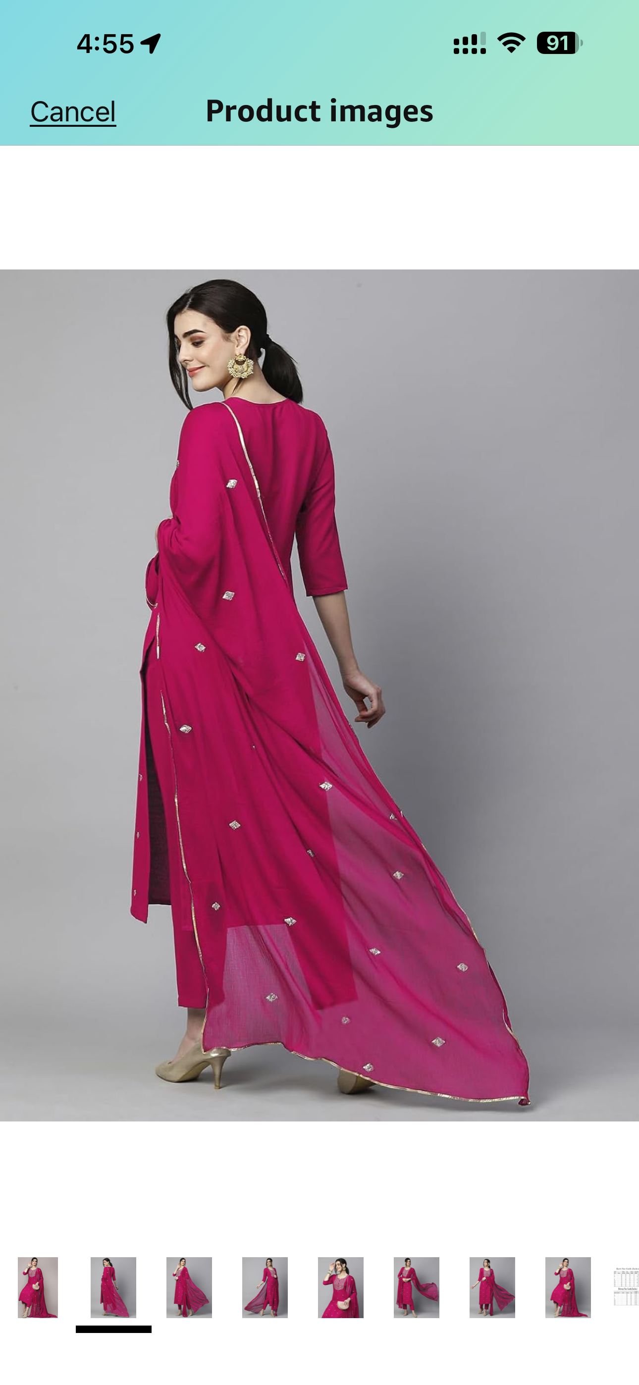 Elegant Pink Ethnic Suit