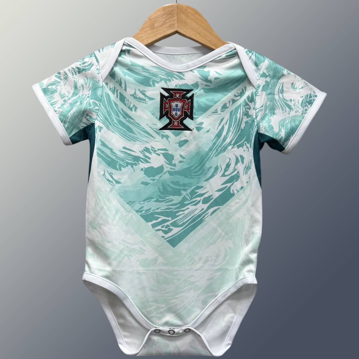 Portugal Soccer Baby Onesie | Infant Football Fan Outfit | Portugal Baby Romper 