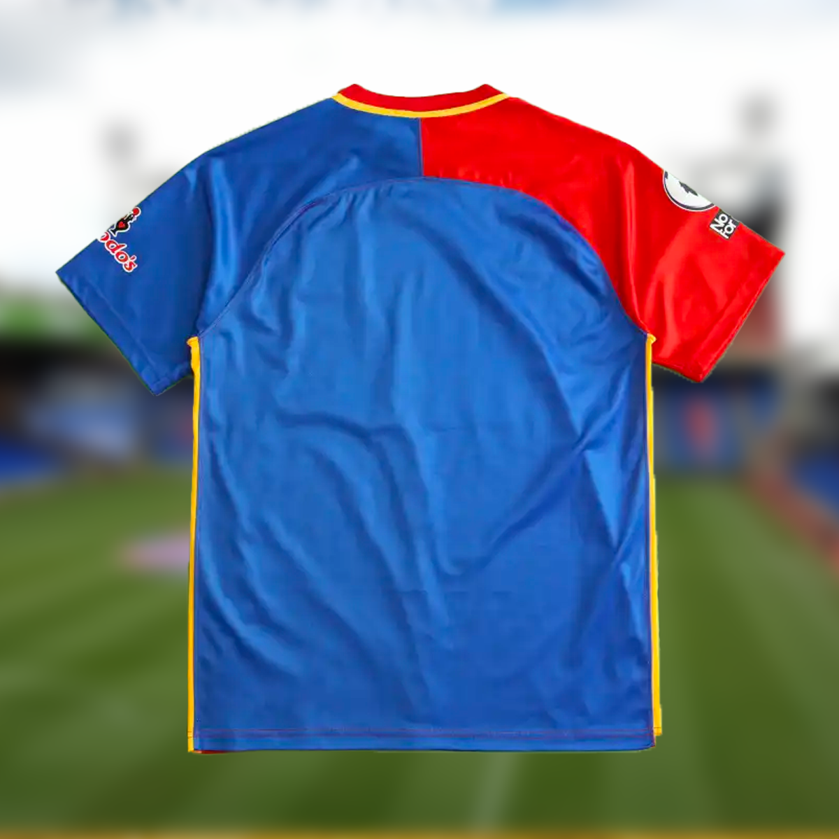 AFC Richmond Home Jersey | Bantr Edition Soccer Shirt – Bold Red & Blue Football Kit