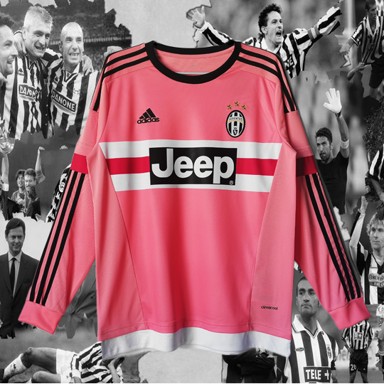 Juventus Away Retro long Sleeves Kit