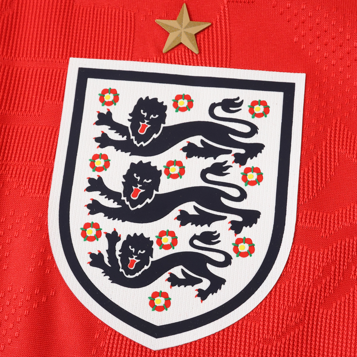 England Long Sleeve National Soccer Jersey