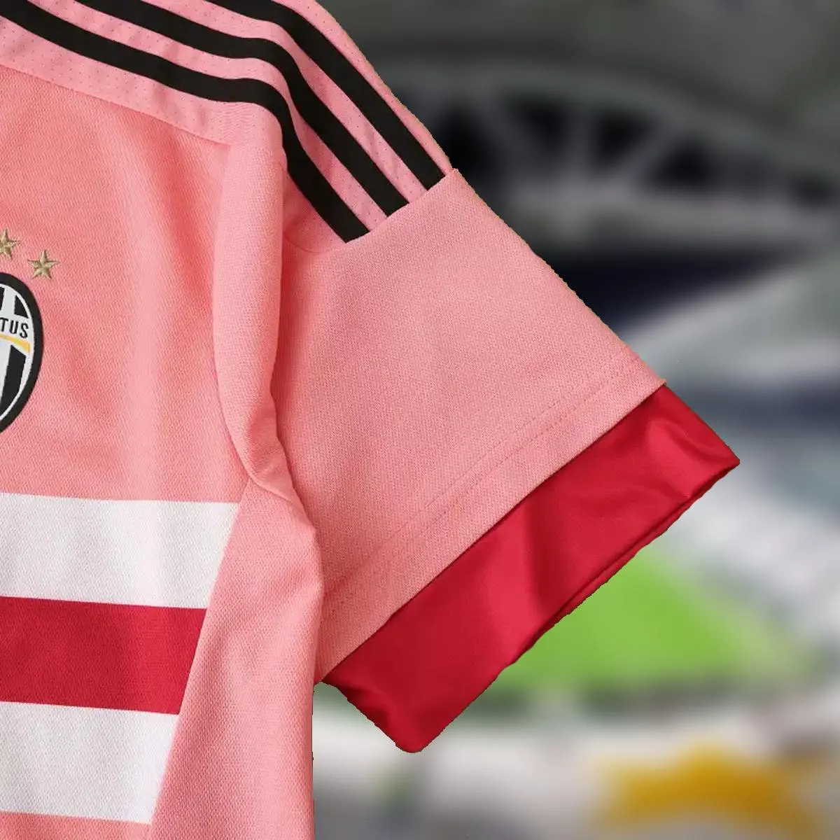 2015 Juventus Pink Away Jersey | Retro Kit