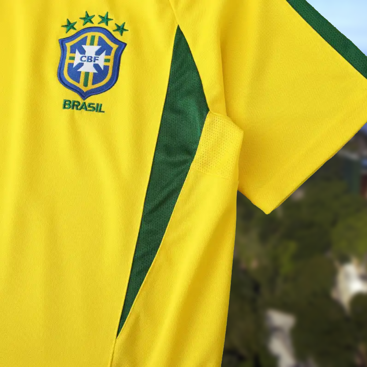 Brazil Jersey | International Soccer | 2002 Home Kit