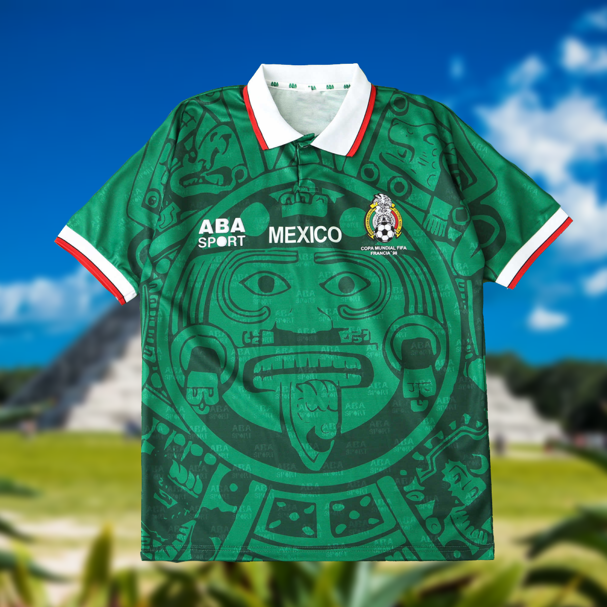 Retro Mexico Jersey | International Soccer National Team | 1998 Home Kit