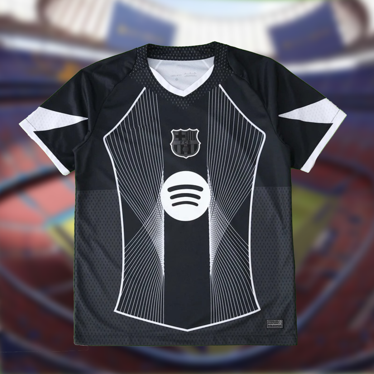 Barcelona | Black Concept Jersey | Personalization Available