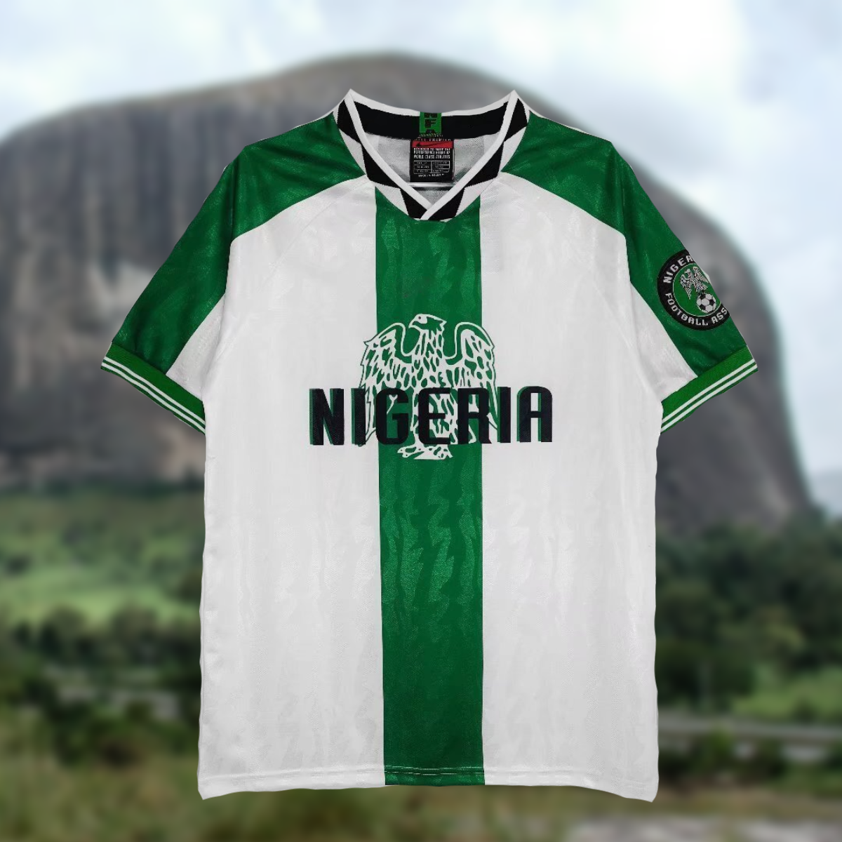 Vintage 1996 Nigeria Away Football Shirt | Retro 90s Soccer Jersey Kit