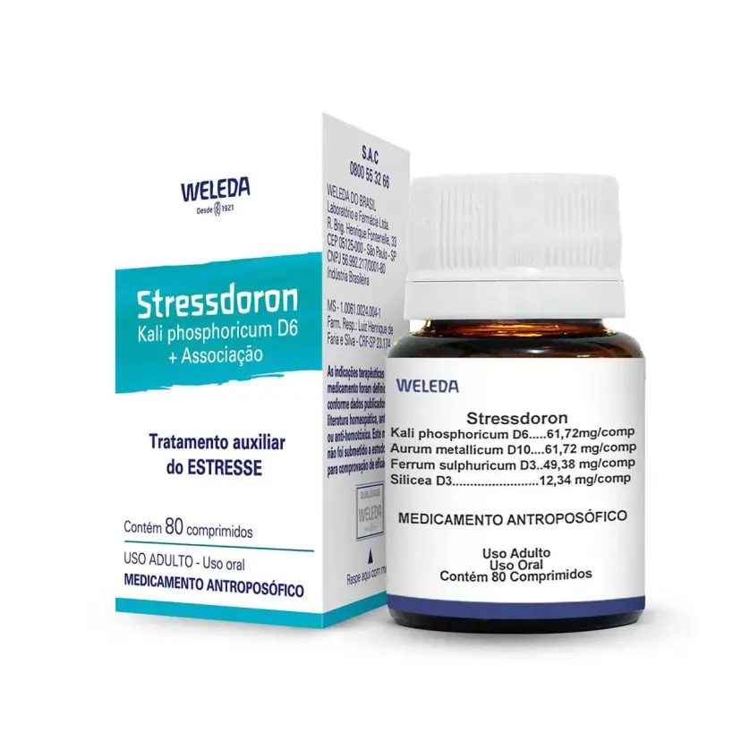Stressdoron Weleda 80 Comprimidos