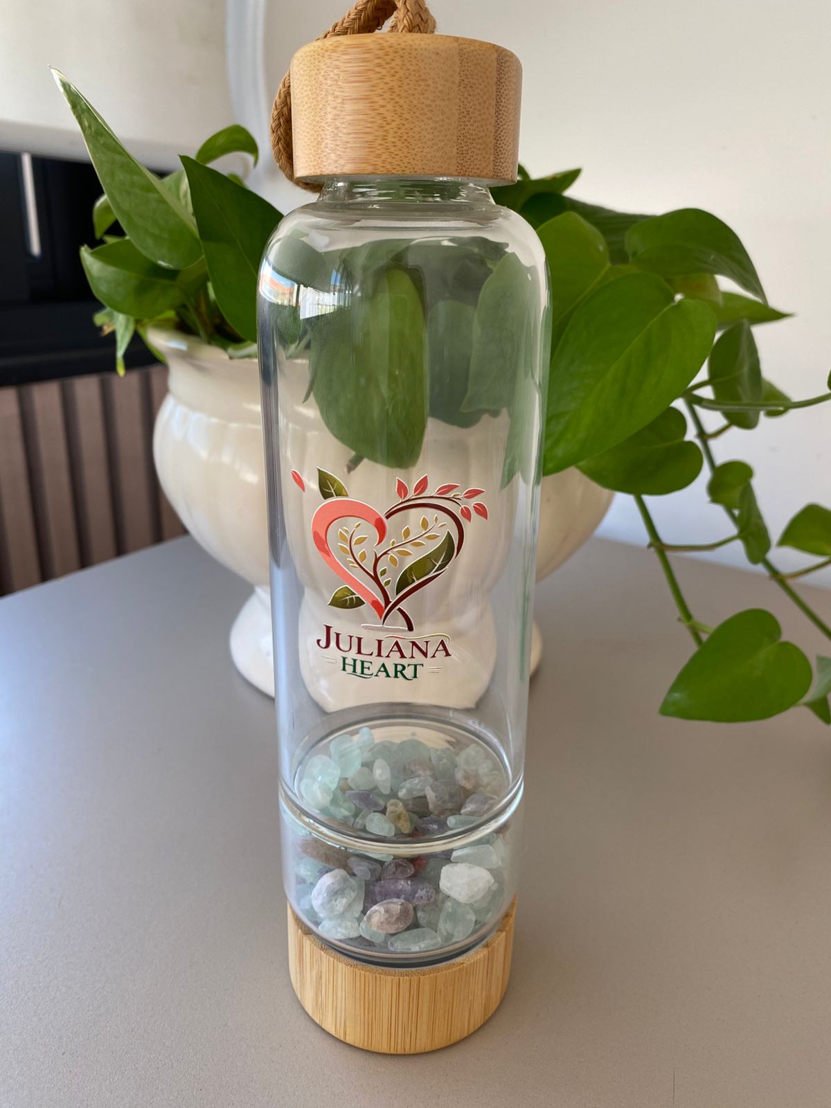 Garrafa Elixir Juliana Heart – Energia que Flui