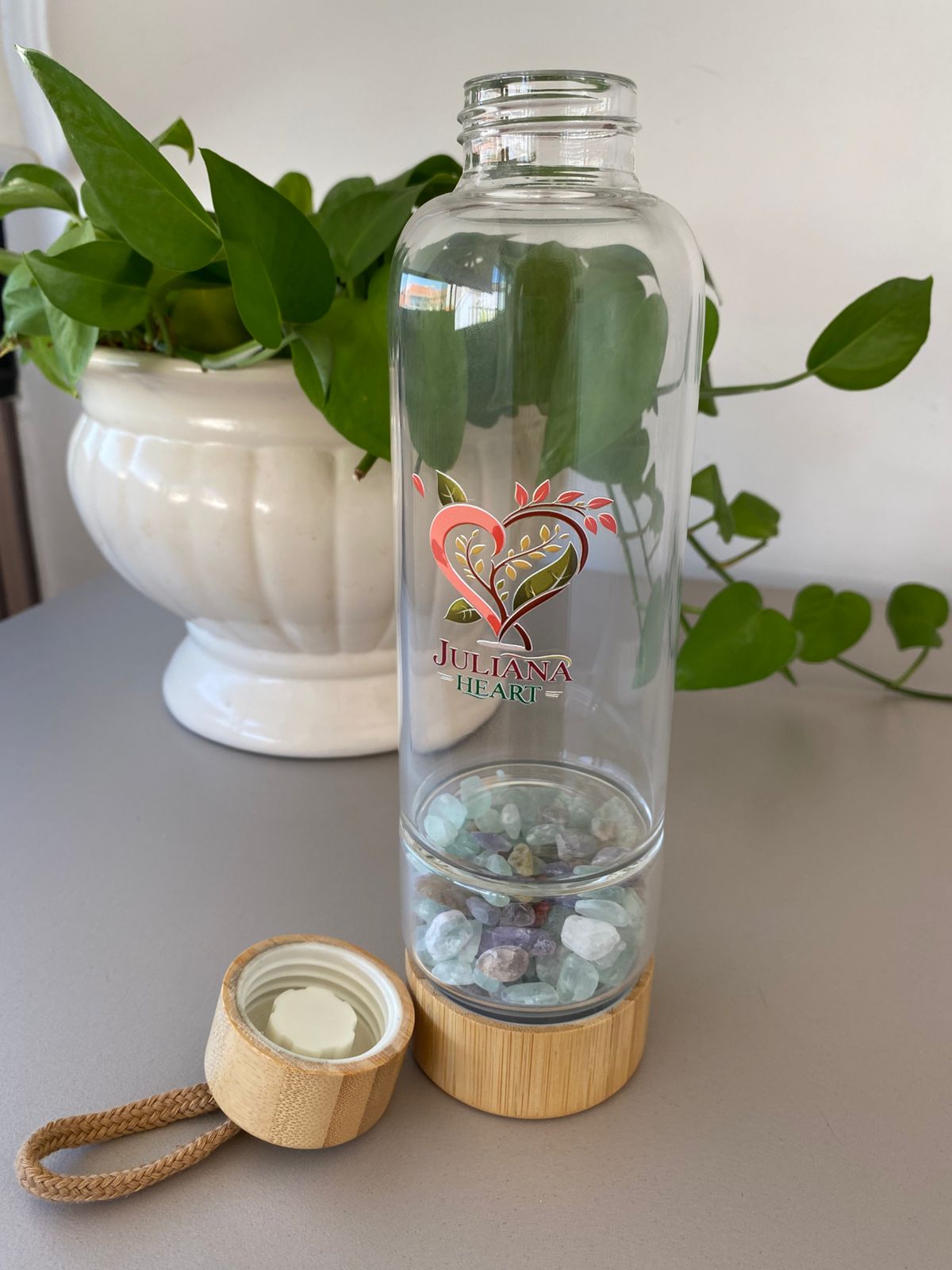 Garrafa Elixir Juliana Heart – Energia que Flui