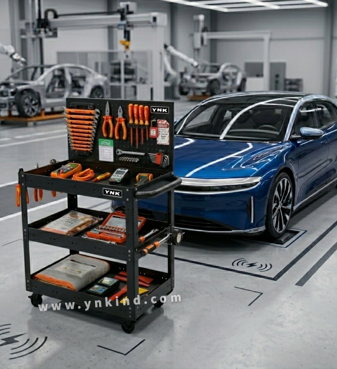 EV And Hybrid Tools Cart
