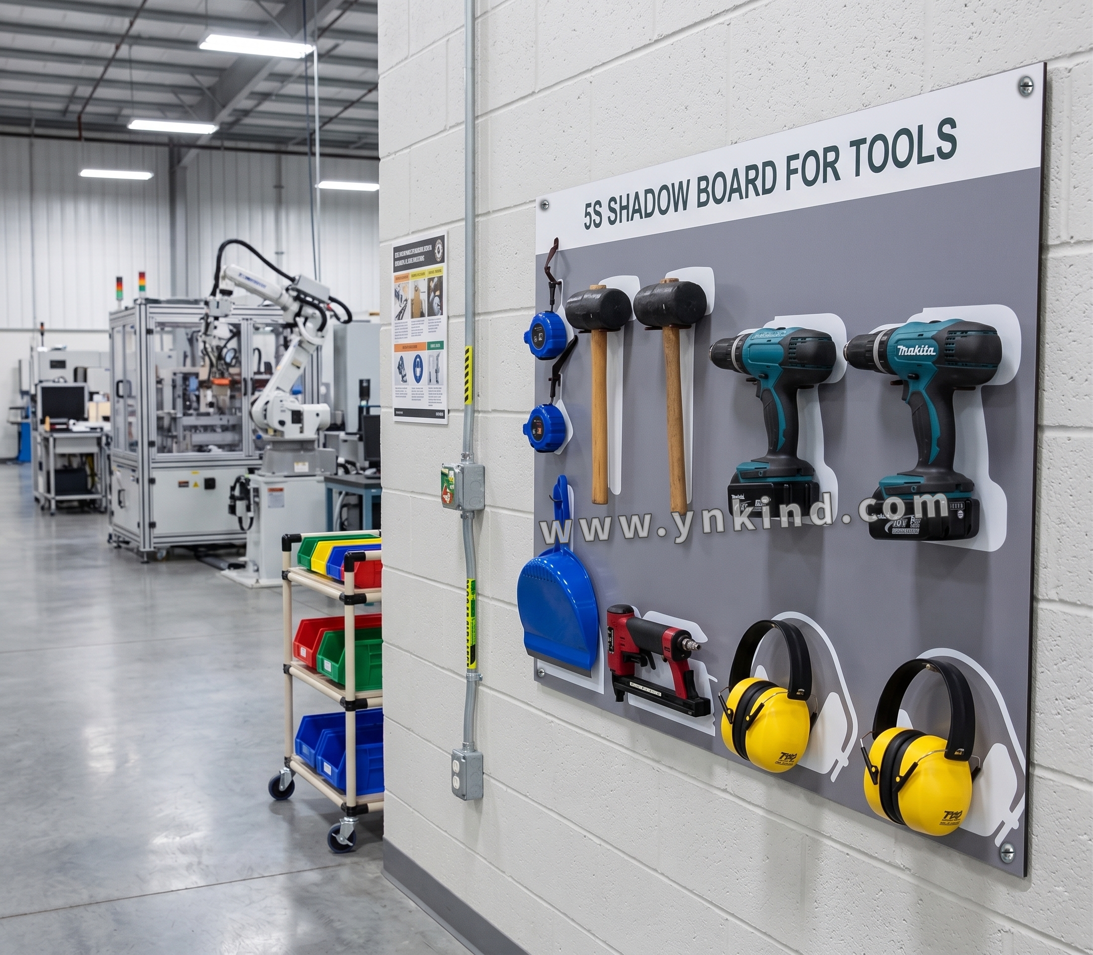 5S Shadow Board for Tools