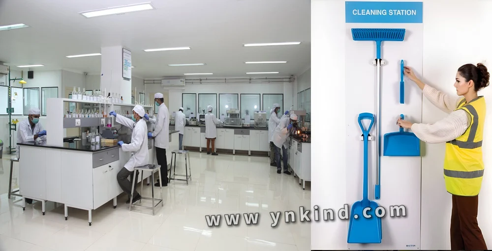 Pharma industry Cleaning Tool Shadow Board
