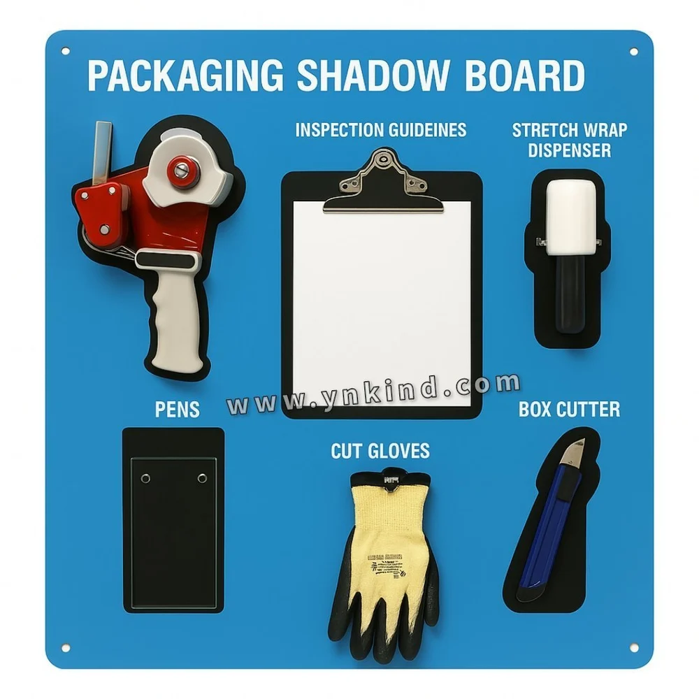 Shadow Board for Packaging Area
