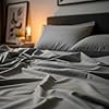 Luxury Gray Bed Sheet Set
