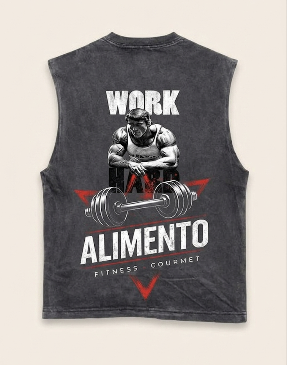 Musculosa "WORK ALIMENTO"